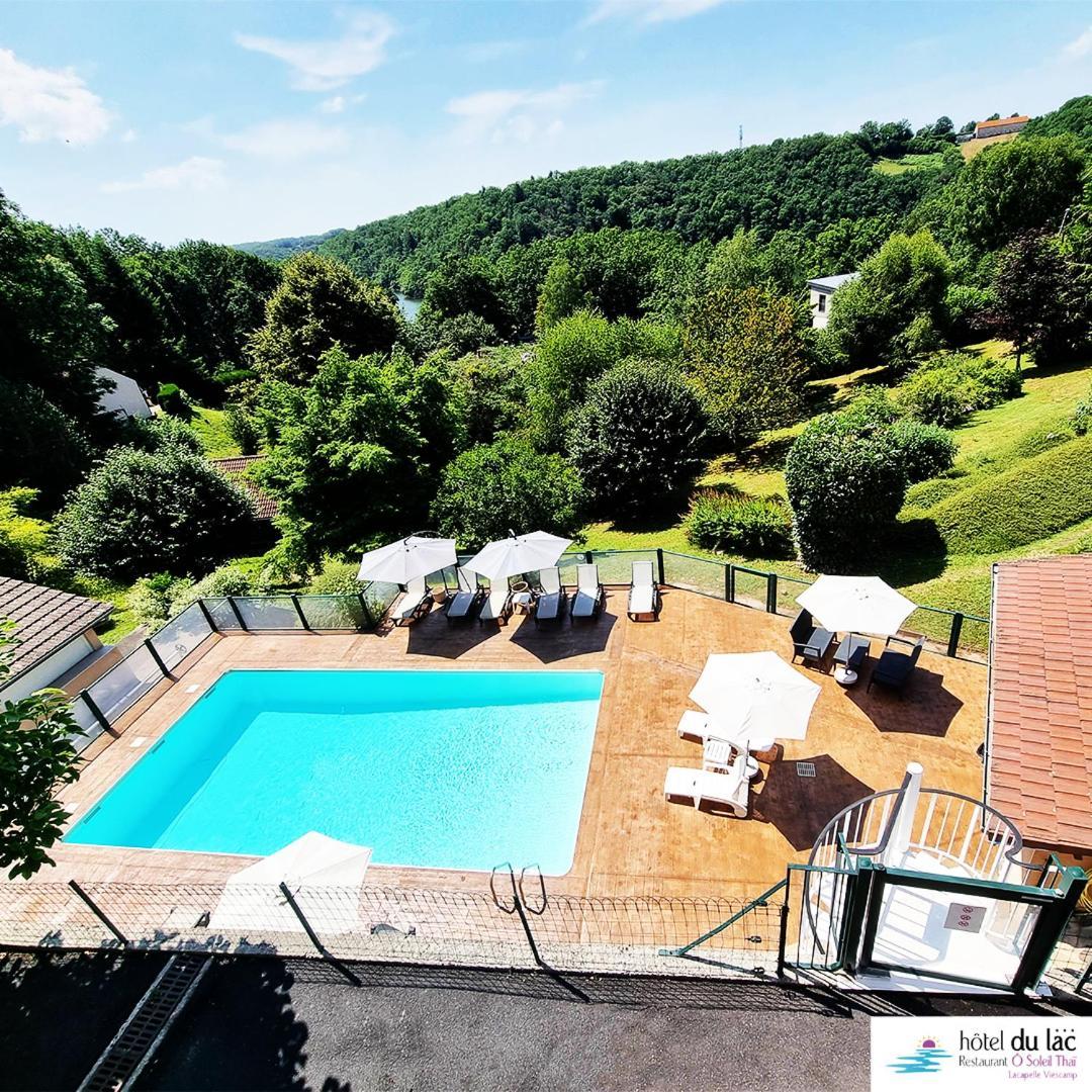 Hotel Du Lac Lacapelle-Viescamp Екстериор снимка